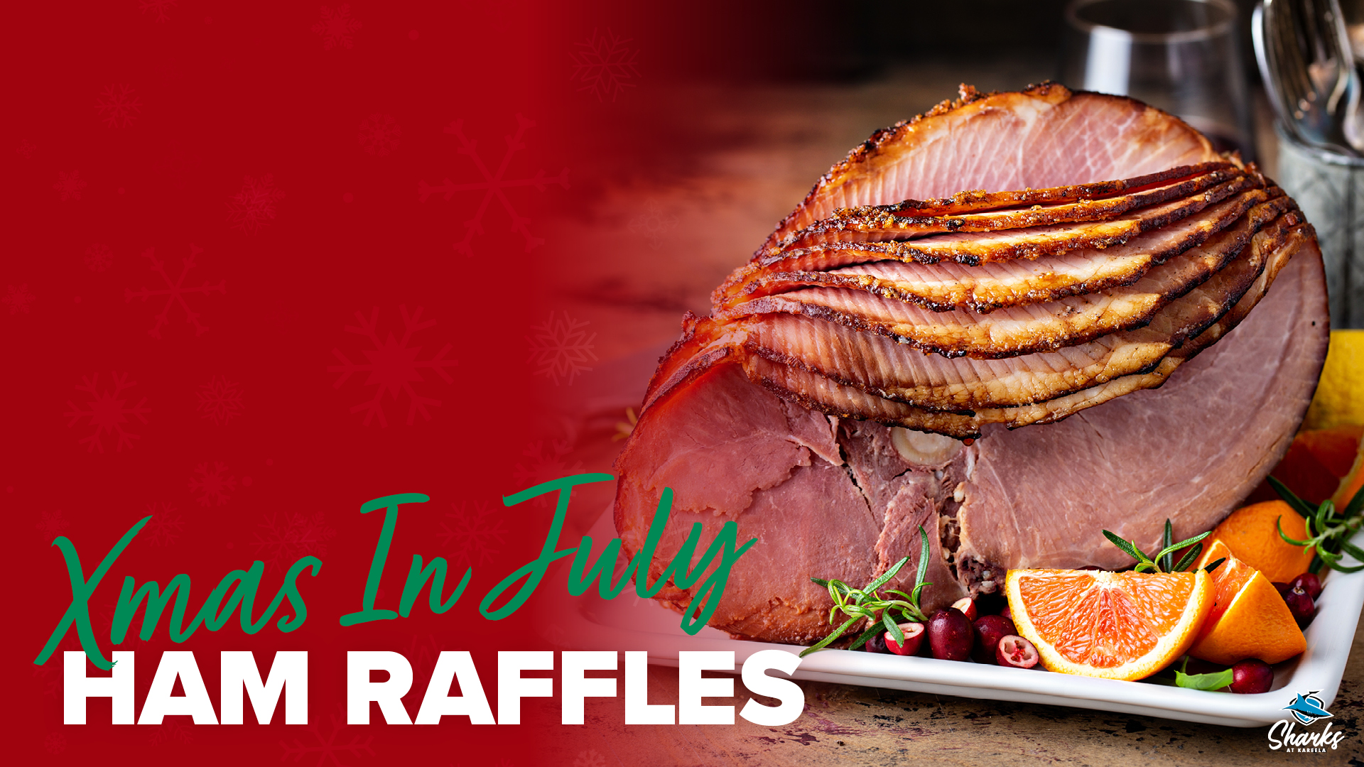 Christmas in July Ham Raffles